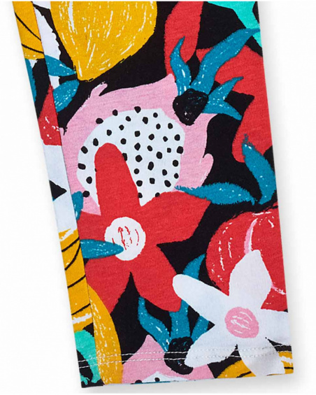 Juicy girl's printed knit leggings