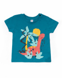 Juicy boy's green knitted t-shirt