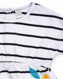 Juicy girl's striped print knit dress