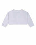 Juicy girl's white fleece jacket