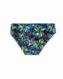 Lost Paradise boy's printed swimsuit slip