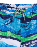 Short printed swim bermuda for boy Diving Adventures