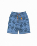 Boy's printed flat Bermuda shorts Beach Days