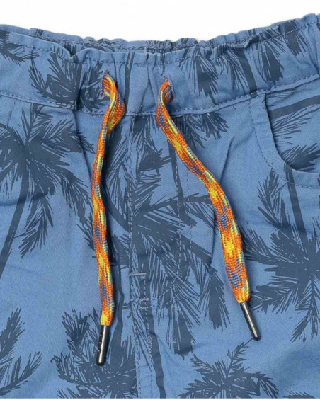 Boy's printed flat Bermuda shorts Beach Days