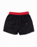 Black Bermuda shorts for boy Wild thing