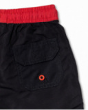 Black Bermuda shorts for boy Wild thing