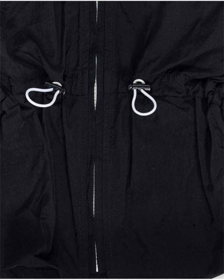 Black flat jacket for girl One day in NYC