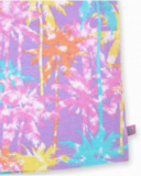 Girl's printed knit T-shirt Paradiso beach
