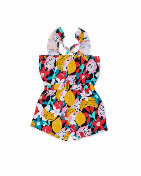 Juicy girl's printed knit jumpsuit