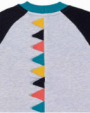 Juicy boy's gray fleece jacket