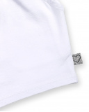 White knitted shorts for girl Basics Baby