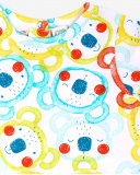 Sunday boy's yellow knitted flat set