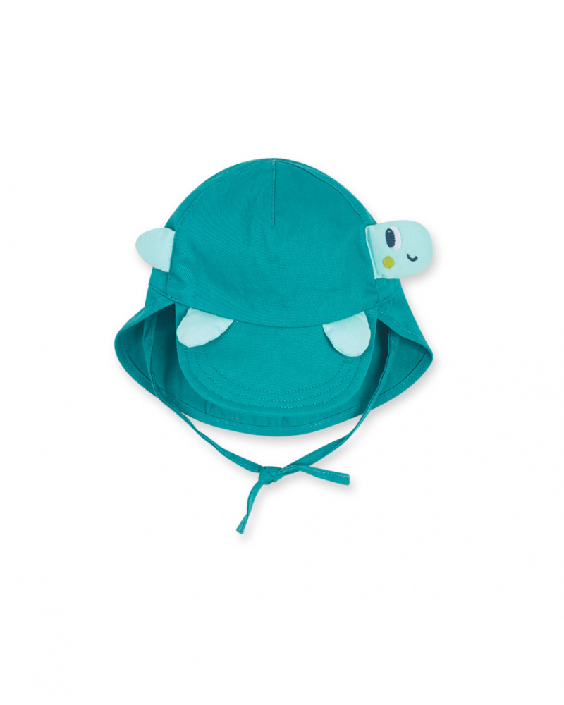 Blue turtle flat cap for boy Turtles