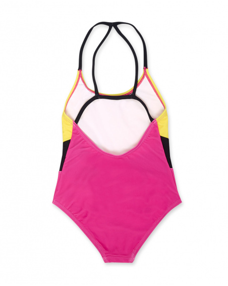 Multicolored swimsuit for girl Rebel Girl
