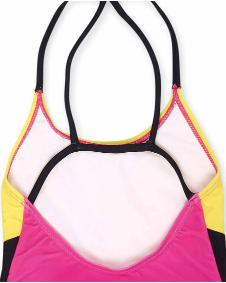 Multicolored swimsuit for girl Rebel Girl