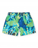 Bañador bermuda verde niño Tropadelic