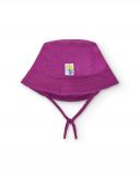 Gorro plana lila niña Ocean Wonders