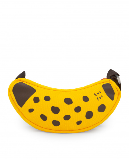 Unisex yellow fanny pack Banana Records collection tuc tuc
