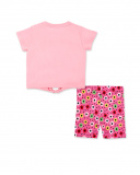 Conjunto punto rosa niña Creamy Ice