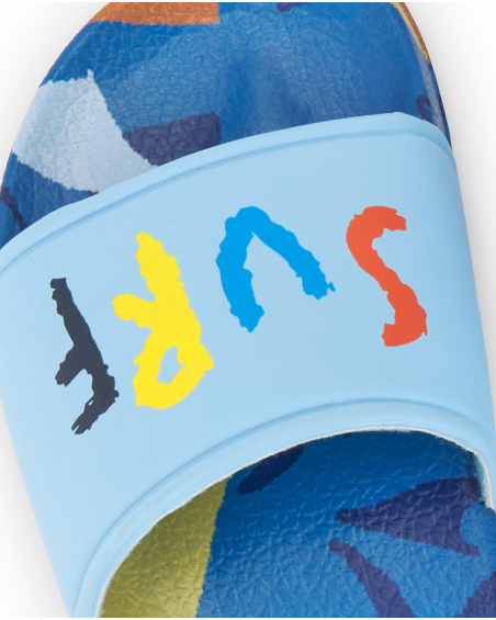 Chanclas azul niño Sons of Fun