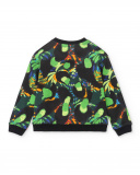 Sudadera felpa negro niño Savage Spirit