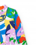 Bañador blanco cremallera niña Rockin the Jungle