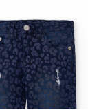 Pantalón denim azul niña Rockin the Jungle