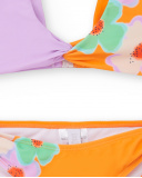 Bikini lila naranja niña Paradise Beach