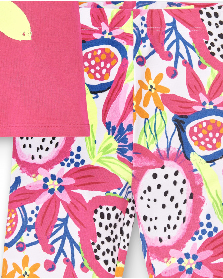 Conjunto punto fucsia niña Acid Bloom