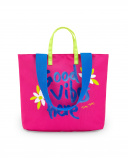 Bolsa fucsia niña Acid Bllom