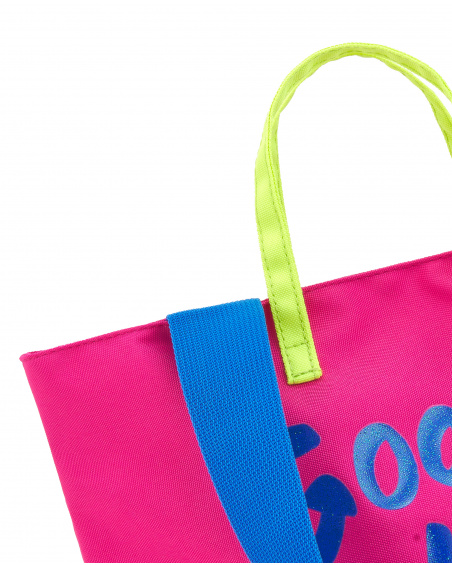 Bolsa fucsia niña Acid Bllom