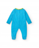 Pelele punto azul niño Water Lilies