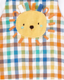 Conjunto plana punto blanco niño Animal Life