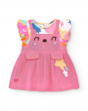 Conjunto plana rosa niña Animal Life