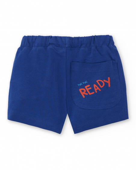 Bermuda punto azul navy niño Salty Air