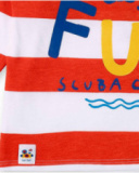Camiseta punto blanca rojo rayas niño Salty Air