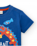 Camiseta punto azul navy niño Salty Air