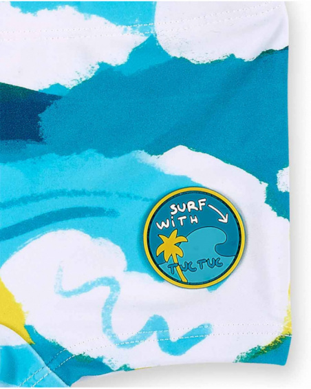 Bañador boxer azul niño Laguna Beach