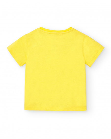 Camiseta punto amarillo niño Laguna Beach