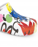 Zuecos goma blanco niña Hey Sushi