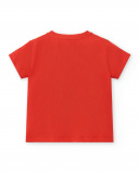 Camiseta punto rojo 'Love sushi' niña Hey Sushi