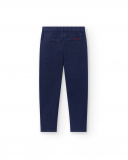 Pantalón plana navy niño Kayak Club