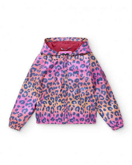 Cortavientos fucsia niña Sunday Brunch