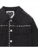 Cazadora denim negro niña Ultimate City Chic