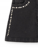 Falda denim negro niña Ultimate City Chic