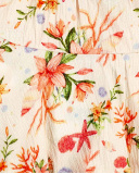 Falda punto beige niña Island Life