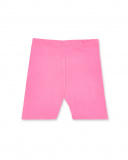 Legging ciclista punto rosa niña Basics
