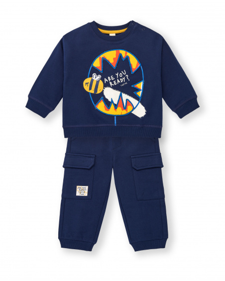 Navy boys sweatshirt best sale