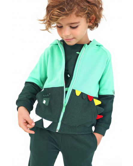 Boys green hoodie deals