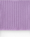 Jersey para niña en lila de manga larga y cuello redondo